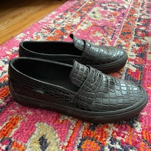 Vans Style 53 DX Patent Croc Loafer